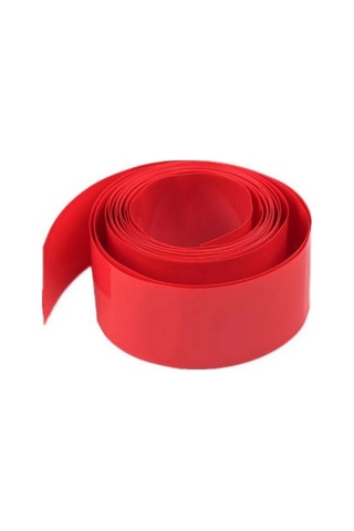 Kvt Isı Büzüşmeli Tüp, Isı Büzüşmeli Kırmızı Tut 30/15 Mm, 1m 302793474