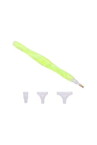 Novahub Çift Uçlu Reçine Elmas Kalemi - 4 Farklı Uç - Elmas Boyama Kullanımı Kolay, Ergonomik Tasarım