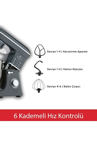 Aryıldız Power Chef XXL 10 KG Stand Mikser