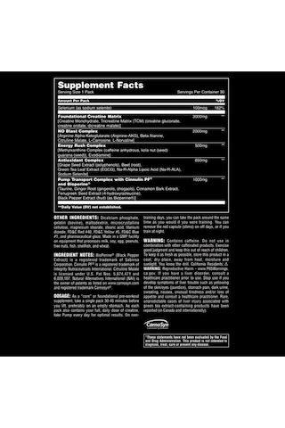 Universal Animal Pump Preworkout 30 Paket