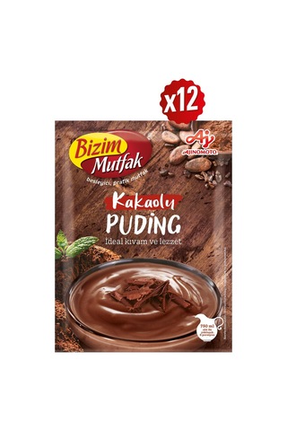 Bizim Mutfak Kakaolu Puding 12 x 143 G