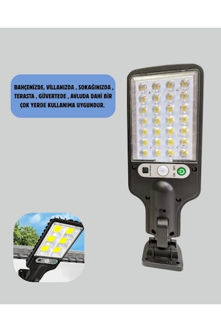Stl616 - 6 - Sensörlü Solar - Csmo-tex - Sokak Lambası