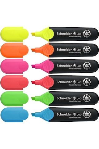 Schneider Scb392 Fosforlu Kalem 6 Lı Set Diğer