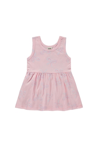 Civil Baby Fiyonk Empirme 6-18 Ay Elbise - Pembe