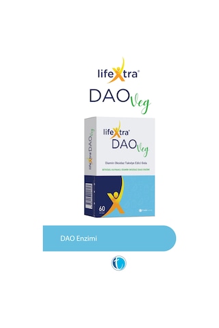 Lifextra Dao Veg Takviye Edici Gıda 60 Tablet