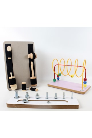 Ahşap El Beceri Aktiviteleri Oyun Seti