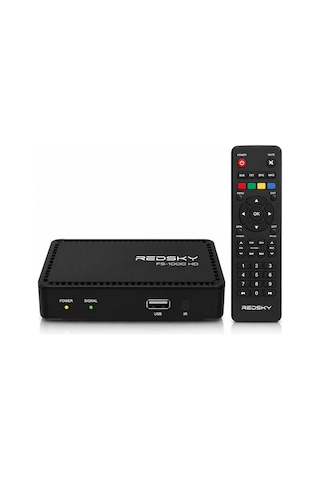 Redsky Fs1000 Hd Full Hd 1080p Tkgs Dvb-s2 Uydu Alıcısı Wifi Destekli Hdmı Usb