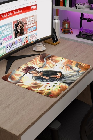 Food Wars Anime V3 - 48x40 Xl Gaming Kauçuk Kaymaz Taban Mouse Pad Fare Altlığı
