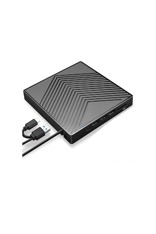 Jeemson Dışarıda Bağlı Type-c Usb3.0 5-in-1 Dvd-rw Cd Yazıcı Optik Sürücü Bilgisayar Taşınabilir Çekirdek Diğer