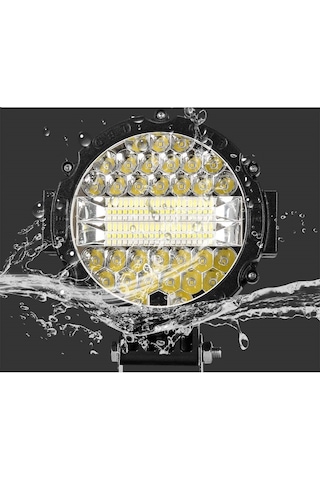 3Modlu Kombo 51w Siyah Yuvarlak Off Road Çalışma Tekne Lambası