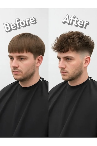 Fontenay Profesyonel Mucizevi French Crop Düz Saç Şekillendirme Tarağı