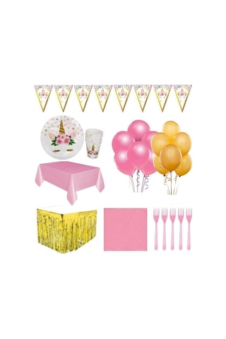 Düvenci Ticaret Unicorn Parti Seti 16'lı