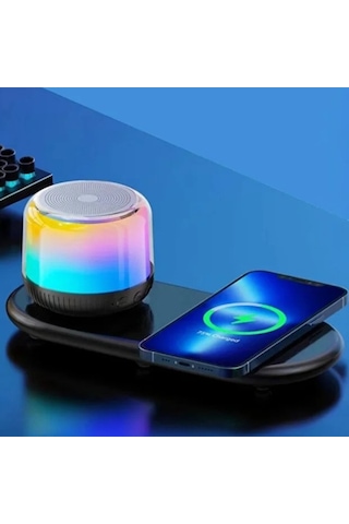 River World Bluetooth Hoparlör Standlı Kablosuz Şarj