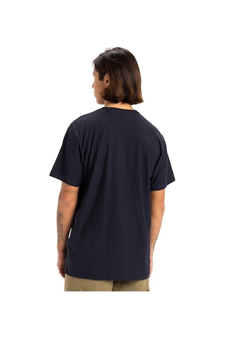 Quiksilver Slub Roundneck Erkek T-shirt-29751 Lacivert