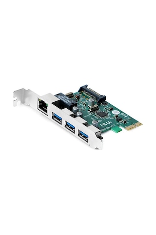 Dark DK-NT-PEGLANU3 3x USB Çoklayıcı Gigabit 1 Port PCIe Ethernet Kartı