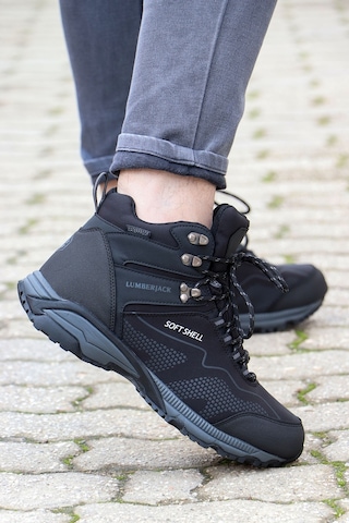 Lumberjack Gle Su Geçirmez Kaymaz Taban Outdoor Erkek Bot 667800001036 01 Siyah