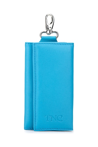 Tamer Tanca Erkek Hakiki Deri Mavi Anahtarlık 688 08 Erk Anhtrlk Sk23/24 Mavı Mavi