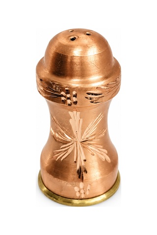 Aura Copper El İşlemeli Bakır Tuzluk Dekoratif Sofra Tuzluğu Ve Baharatlık Ac-tz-001