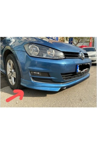 Volkswagen Golf 7 Serisi 2012-2017 Abt Model Ön Tampon Ek Plastik