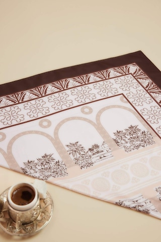 Defacto Kadın Mardin Temalı Fular F5212axnsbn207 Kahve