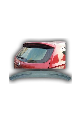 Nissan Qashqai 2008-2013 Uyumlu Yedek Parça Spoiler Boyasız Fibe