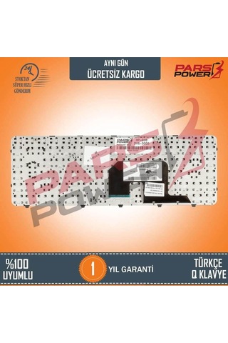 HP Uyumlu Pavilion Dv6-3000, Dv6-3100, Dv6-3200 Notebook Klavye Siyah