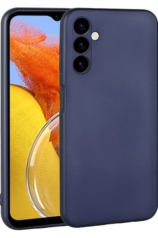 Galaxy M14 Kılıf Zore Premier Silikon Kapak Lacivert