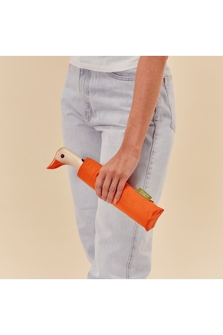 Original Duckhead Duck Kompakt Şemsiye - Papaya renkli