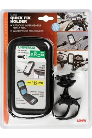 Lampa Quick Fix Su Geçirmez Motosiklet Pda/Telefon Tutucu 90423