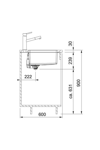 Franke Maris Mrx 110-55 Paslanmaz Çelik Eviye