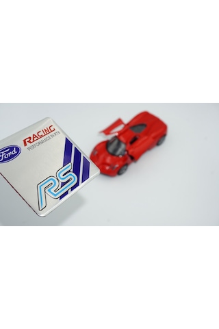 Ford Rs Racing Devolopment Krom Metal 3M Bagaj Plaka Logo Amblem