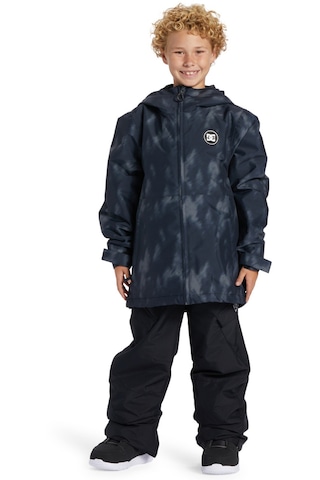 Dc Dc Basis Print Youth Erkek Çocuk Siyah Snowboard Ceketi Xkk