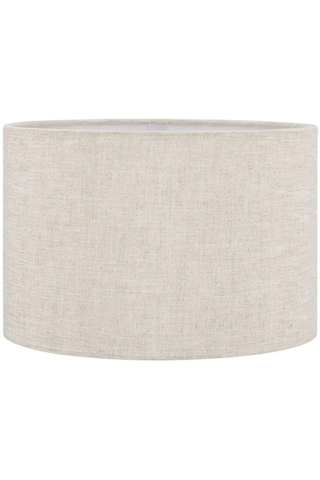 Lambader Başlık Krem Silindir Şapka 38x38x22 CM Dekoratif Tasarım Sarı