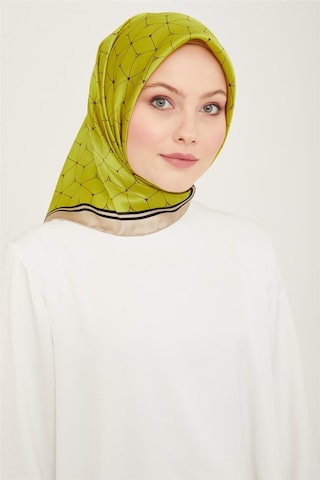 Armine Sura İpek Eşarp 24ya9166 31 - Desenli