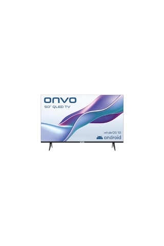 Onvo 50VQ80F2FA 50'' 127 Ekran Uydu Alıcılı Full HD whaleOS QLED TV