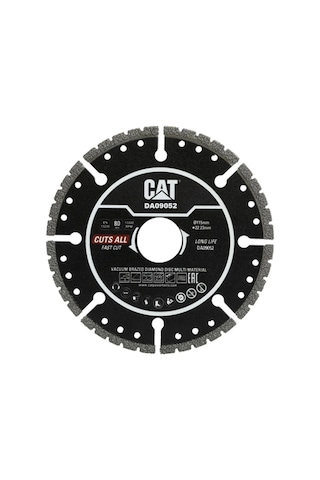 Cat Dx3090 720watt 125mm Profesyonel Avuç Taşlama + Da09052 Genel Amaçlı Elmas Kesme Diski