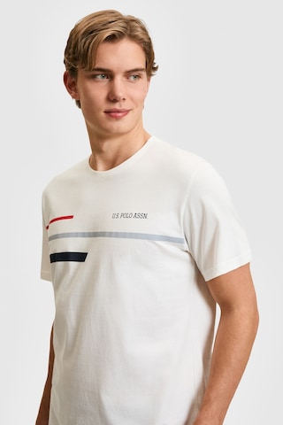 U.S. Polo Assn. U.s. Polo Assn. Erkek Beyaz Pijama Takım 50326143-vr013
