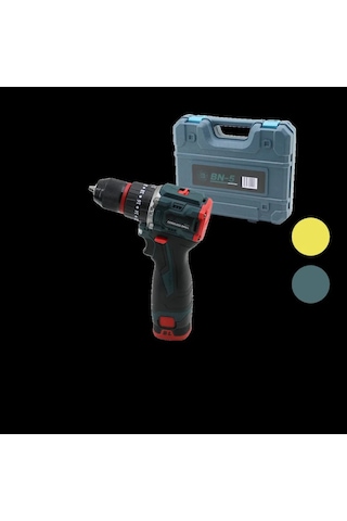 Jenerik 24v Fırçasız Şarjlı Darbeli Matkap + Uç Seti - 5.0ah, 1550 Rpm, 2 Batarya