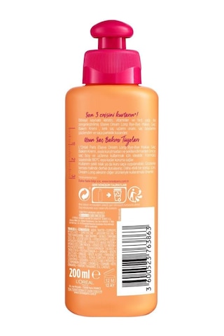 Elseve Dream Long Bye-Bye Makas Saç Bakım Kremi 200 ML