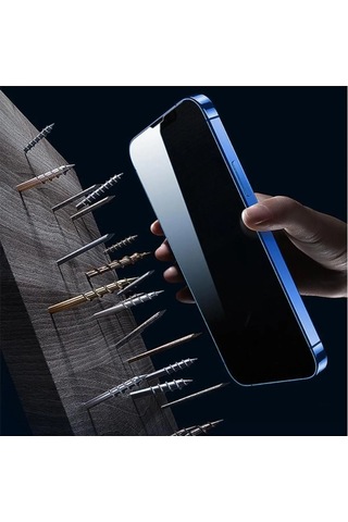 Huaweı P30 Lıte -uyumlu Privacy Hayalet - Temperli Cam Ekran Koruyucu-anti Static Esd Hd