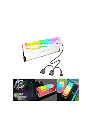 Suntek Soğutucu Radyatör Argb Kabuk Isı Emici Serpme Beyaz