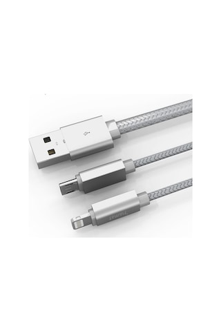 Tsmart Aynı Anda İphone Uyumlu Ve Android Şarj Kablosu