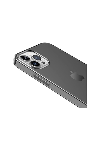 Hoco Light Series Tpu Apple iPhone Uyumlu 15 Pro Max Şeffaf Kılıf- 5775 Siyah