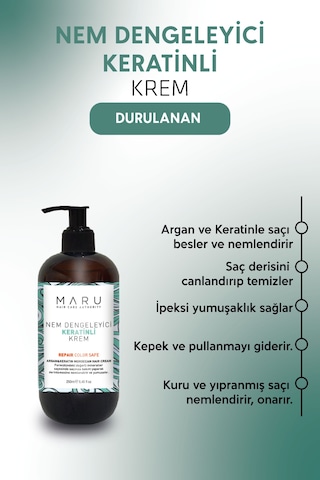 Maru Nem Terapisi Durulanan Saç Bakım Kremi 250 Ml
