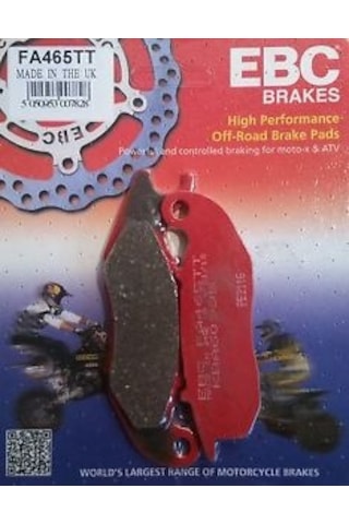 Honda Crf 250 L Ön Fren Balatası Ebc Fa465Tt Karbon Fren Balatası