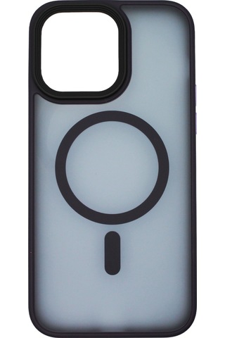 Apple Uyumlu iPhone 14 Pro Max Deep Kılıf Magsafe Şarj Destekli Kamera Korumalı Darbe Önleyici Kılıf Mor