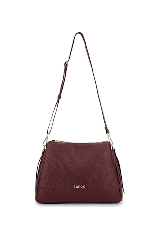 Tamer Tanca Kadın Suni Deri Bordo Kol Çantası 1003 2033 Bn Cnt Sk25-26 Bordo Fltr Bordo