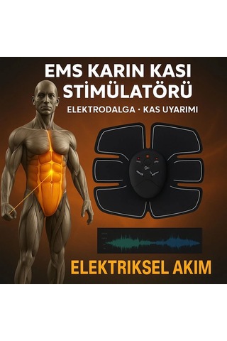 Titreşimli Fitness Aleti 2025 Ems Teknolojisi 1 Adet Çok Renkli