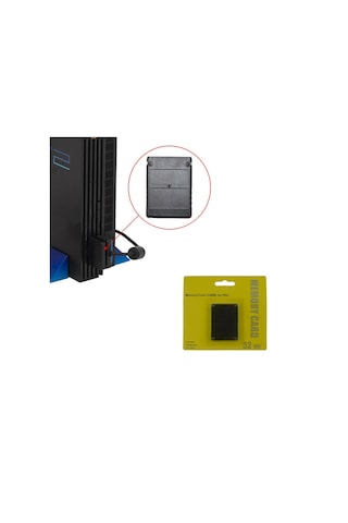 Cafele Ps2 32Mb Hafıza Kartı Memory Card Gerçek 32Mb