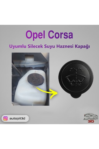 Opel Corsa Uyumlu Silecek Suyu Haznesi Kapağı Silecek Suyu Haznesi Kapağı